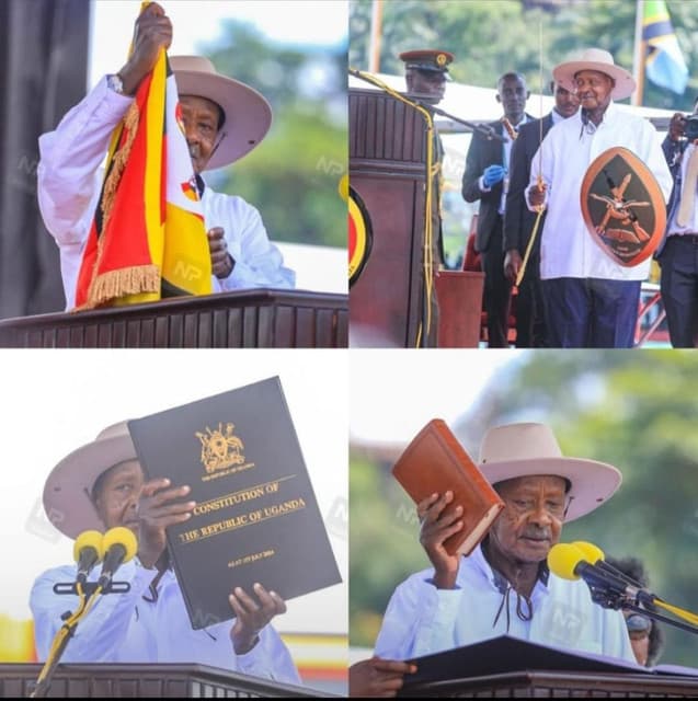 Museveni Promises “No More Sleep” During Seventh Elective Term Swearing-In